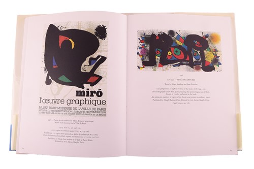 Lot 25 - Michel Leiris and Fernand Mourlot: Joan Miró,...
