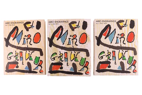 Lot 25 - Michel Leiris and Fernand Mourlot: Joan Miró,...