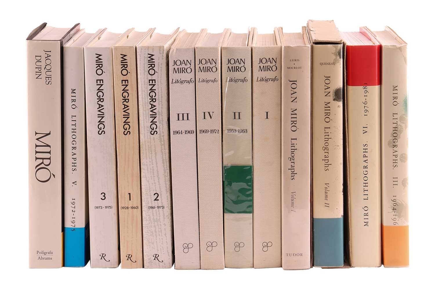 Lot 25 - Michel Leiris and Fernand Mourlot: Joan Miró,...