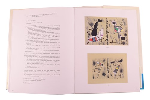 Lot 25 - Michel Leiris and Fernand Mourlot: Joan Miró,...