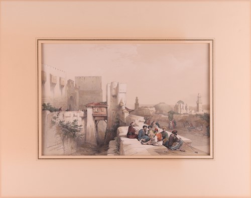 Lot 3 - David Roberts (Scottish 1796-1864) Citadel of...