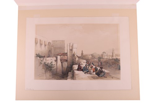 Lot 3 - David Roberts (Scottish 1796-1864) Citadel of...