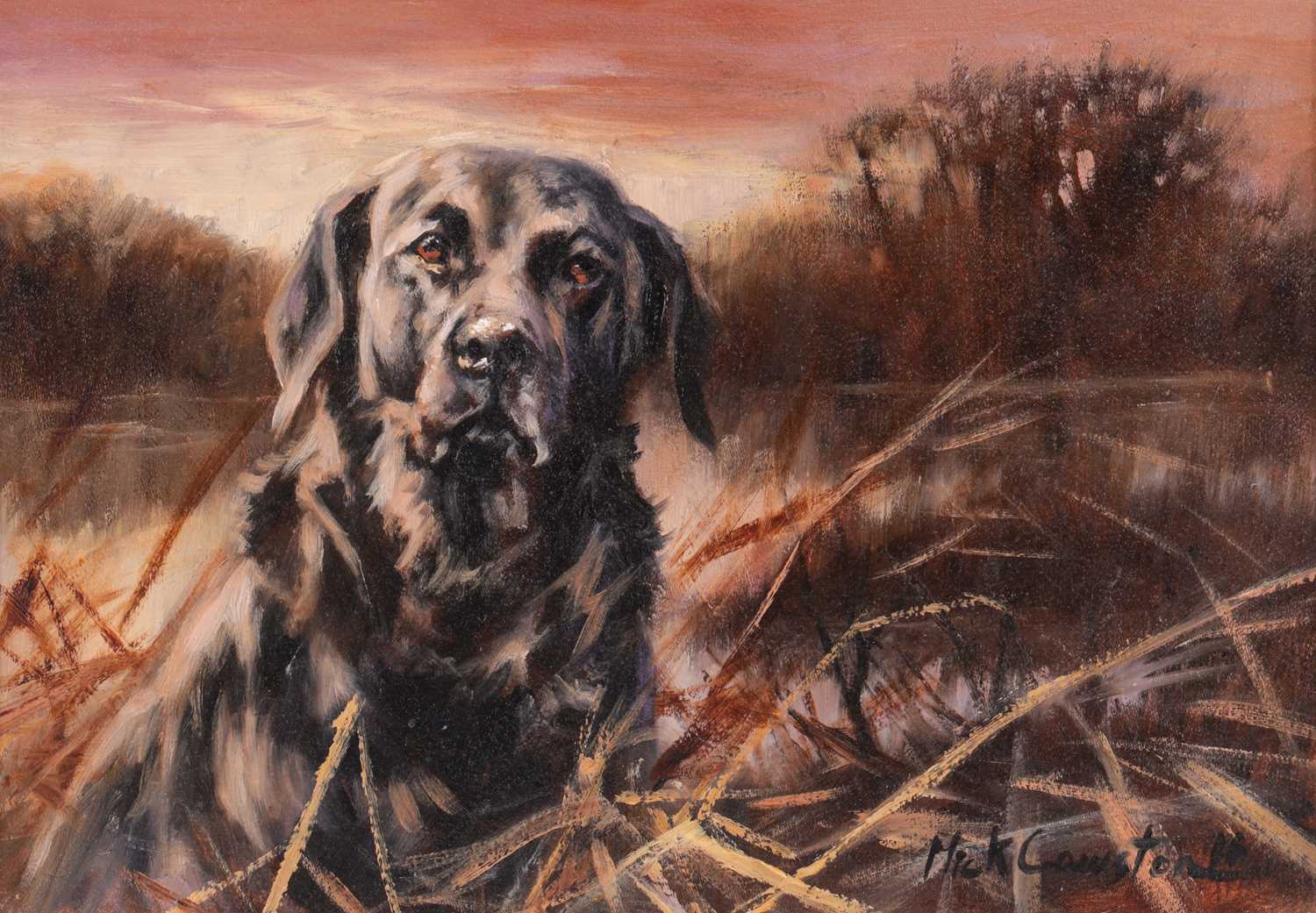 Lot 23 - Mick Cawston (British 1959-2006) Working Black...