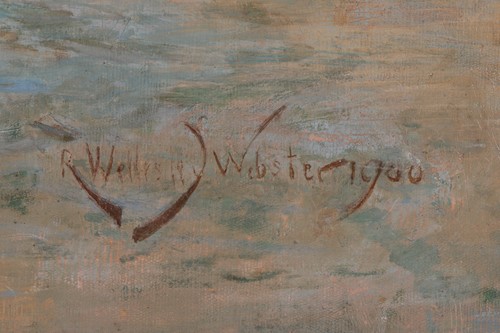 Lot 16 - R. Wellesley Webster (British fl.1887-1903) A...