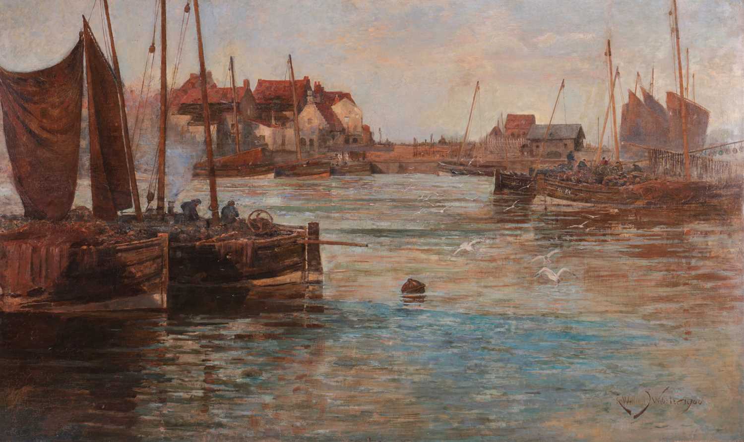 Lot 16 - R. Wellesley Webster (British fl.1887-1903) A...