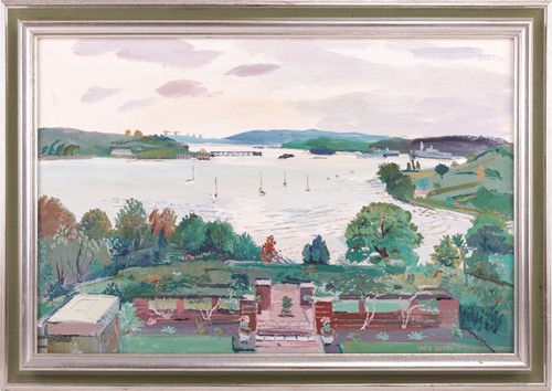 Lot 85 - Fred Yates (British 1922-2008) Estuary View...