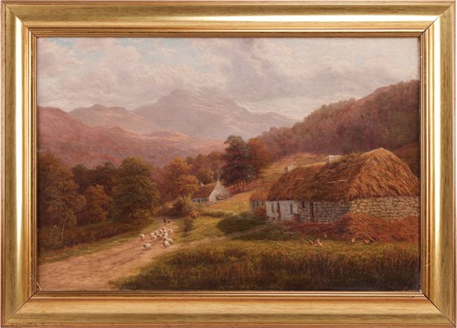 Lot 45 - William Mellor (British 1851-1931) Herding the...