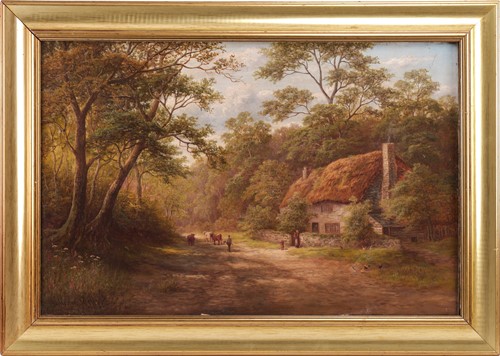 Lot 45 - William Mellor (British 1851-1931) Herding the...