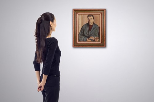 Lot 96 - British School (20th century) Portrait of a...