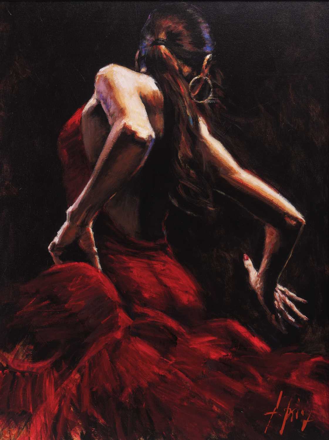 Lot 66 - Fabian Perez (Argentinian, b.1967) Dancer in...