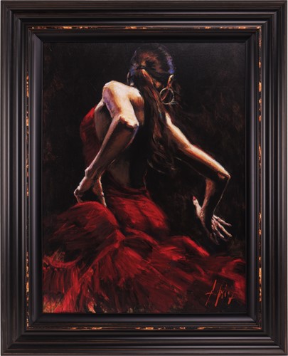 Lot 66 - Fabian Perez (Argentinian, b.1967) Dancer in...