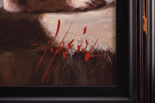 Lot 59 - Fabian Perez (Argentinian b.1967) Paola on the...