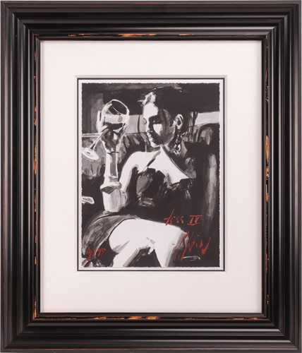 Lot 60 - Fabian Perez (Argentinian, b.1967) Tess IV and...