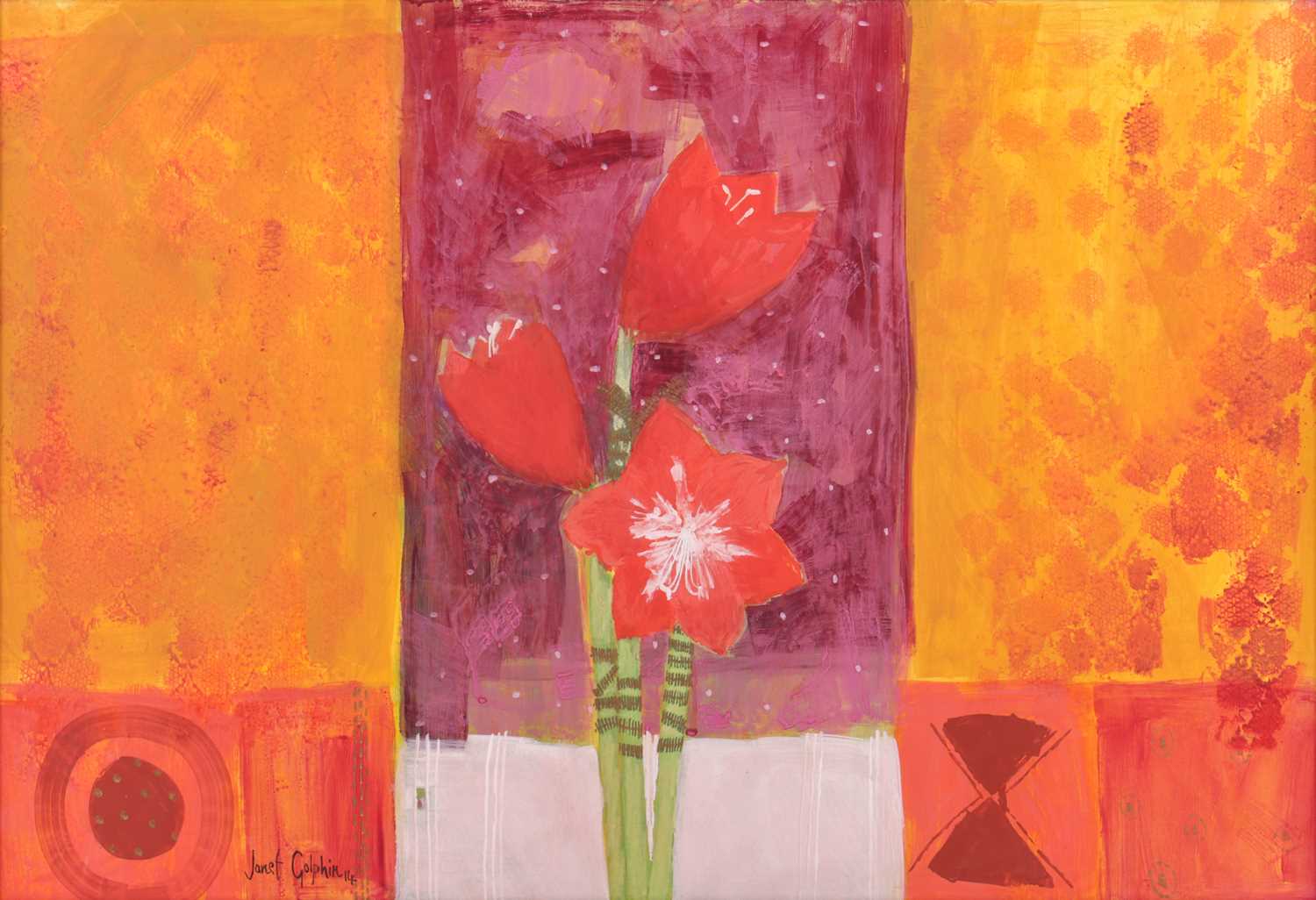 Lot 71 - Janet Golphin (British b.1950) Amaryllis...