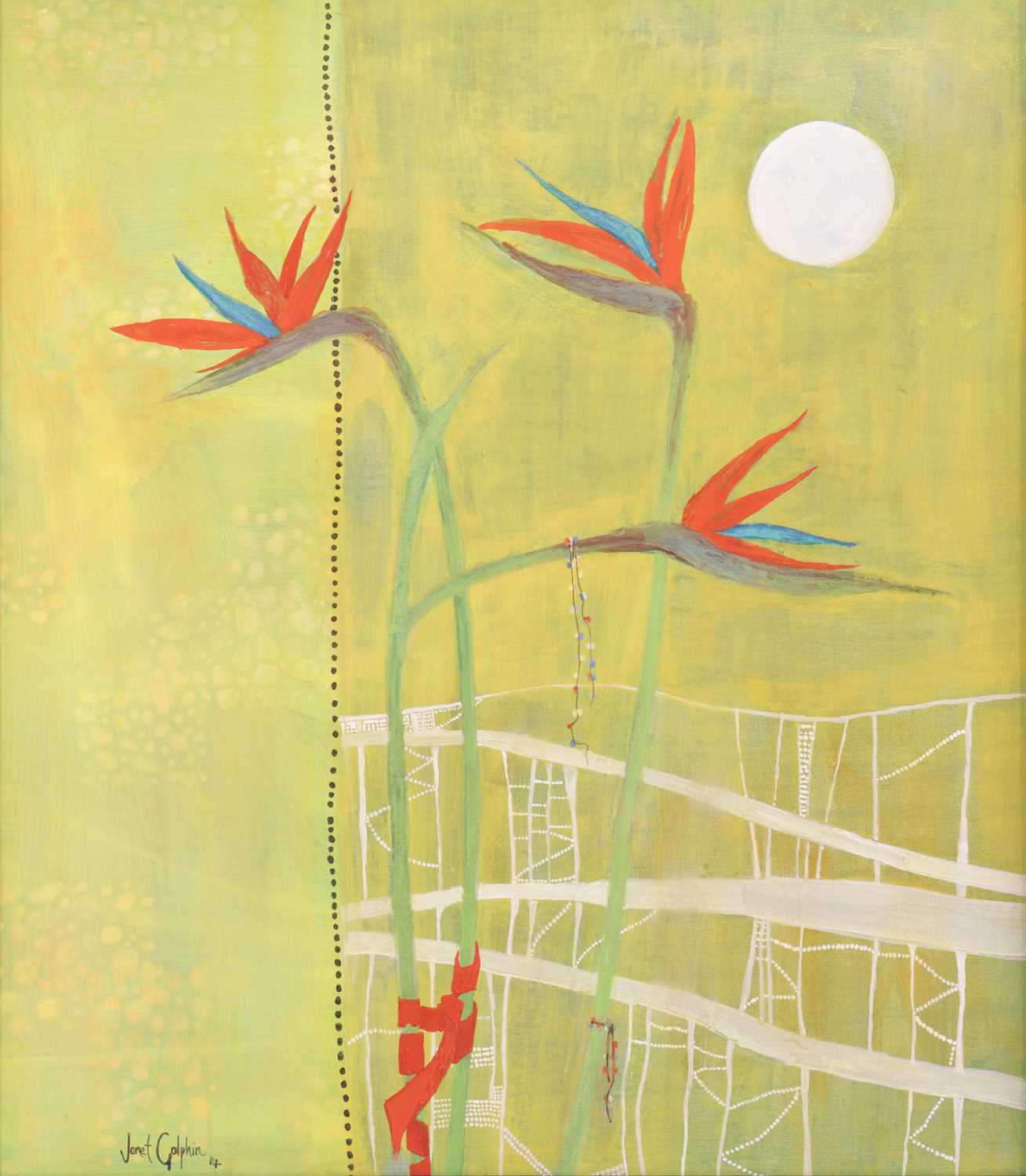 Lot 70 - Janet Golphin (British b.1950) Trio signed and...