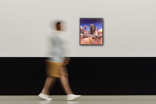 Lot 69 - Luigi Rocca (Italian b.1952) Las Vegas Urban...