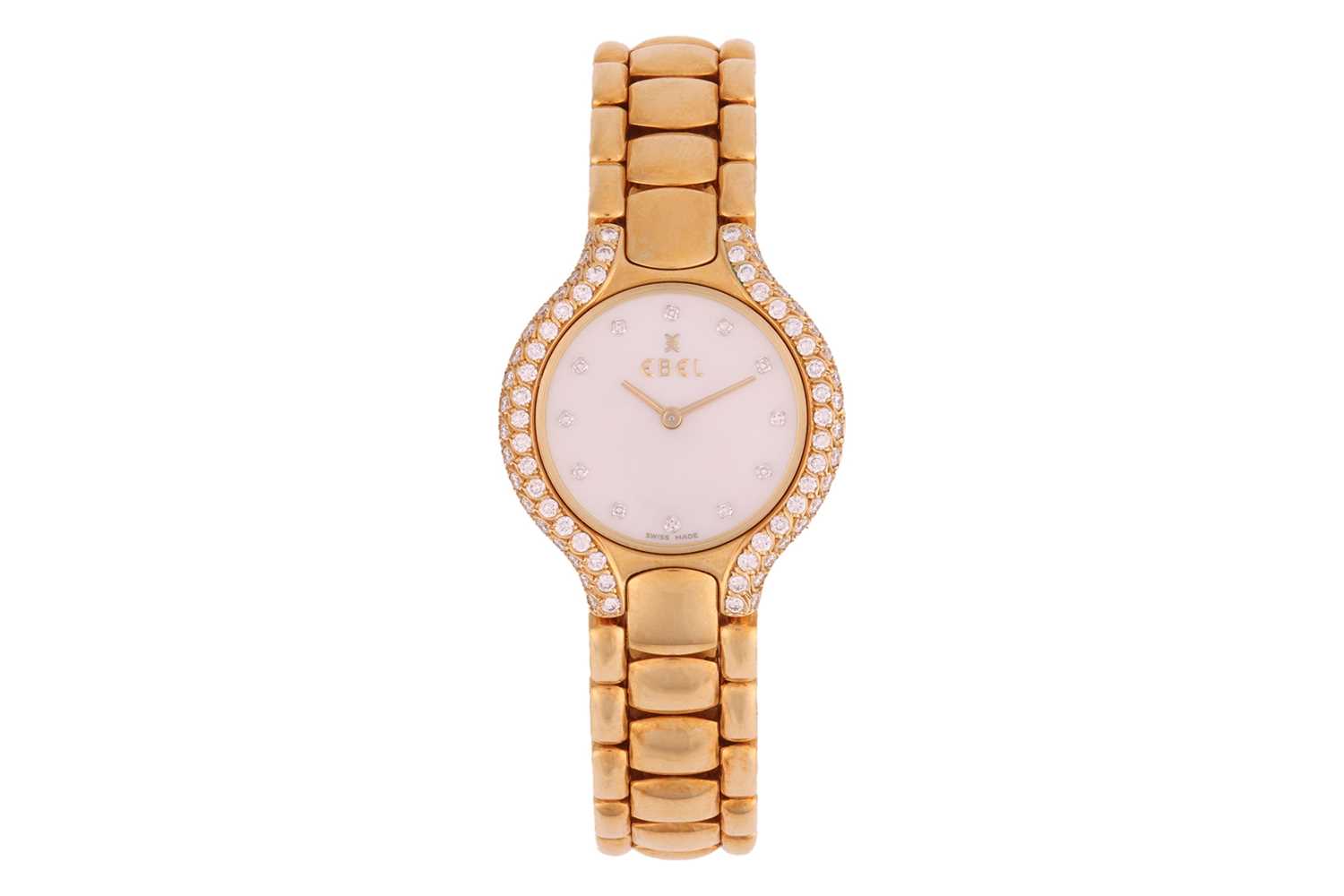 Lot 283 - Ebel An 18ct Beluga Wrist Watch Reference: E...