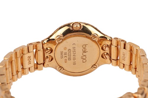 Lot 283 - Ebel An 18ct Beluga Wrist Watch Reference: E...