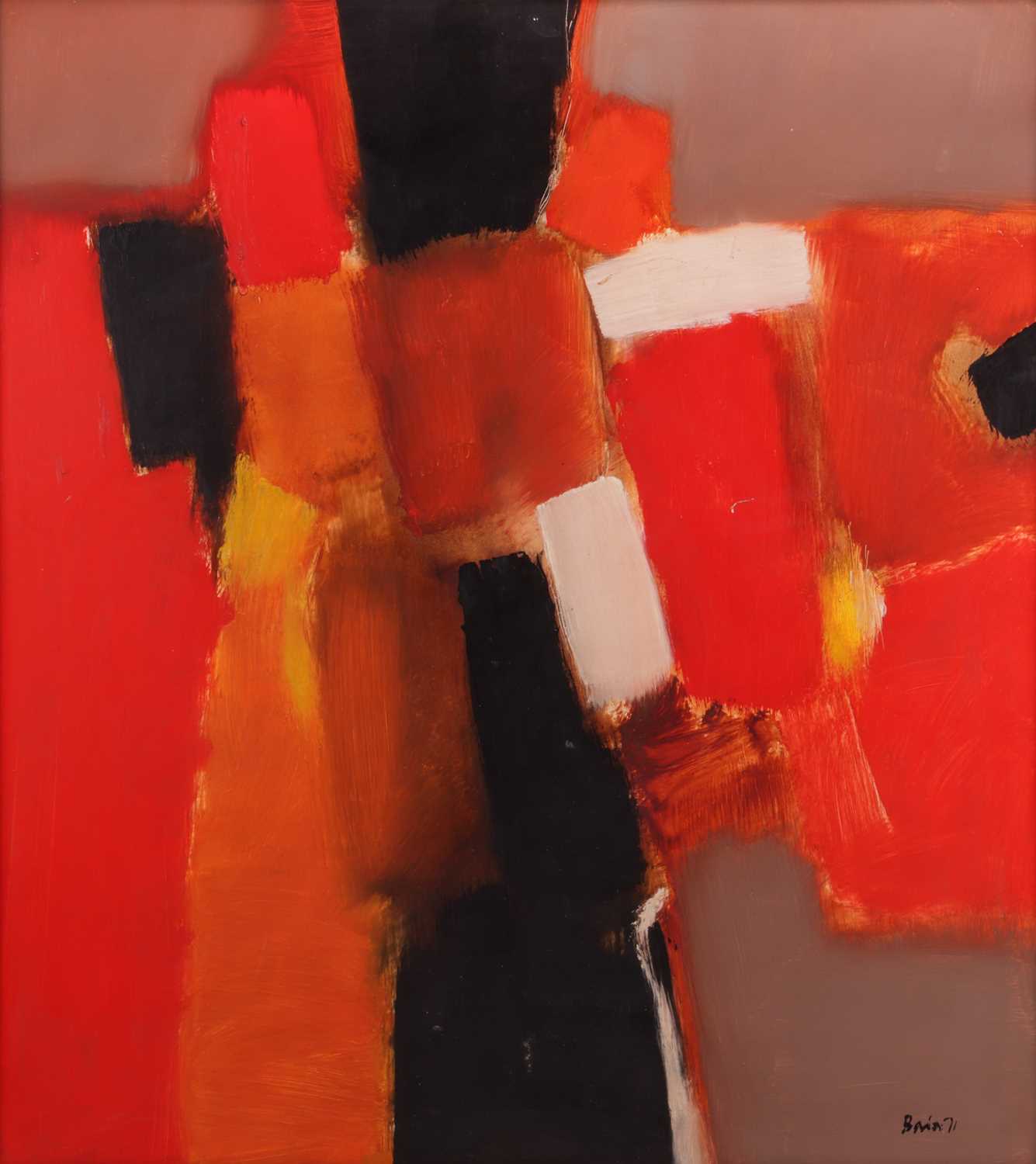 Lot 72 - Donald Bain (Scottish 1904-1979) 'Village From...