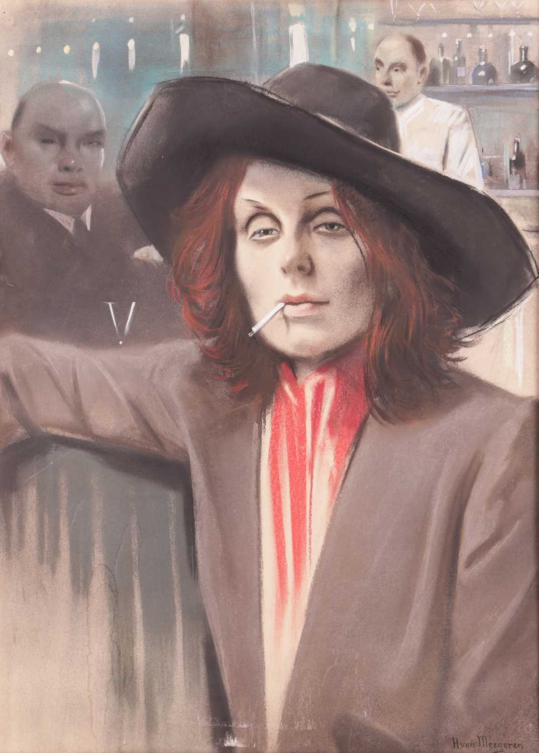 Lot 75 - Han Van Meegeren (Dutch 1889-1947) Woman...