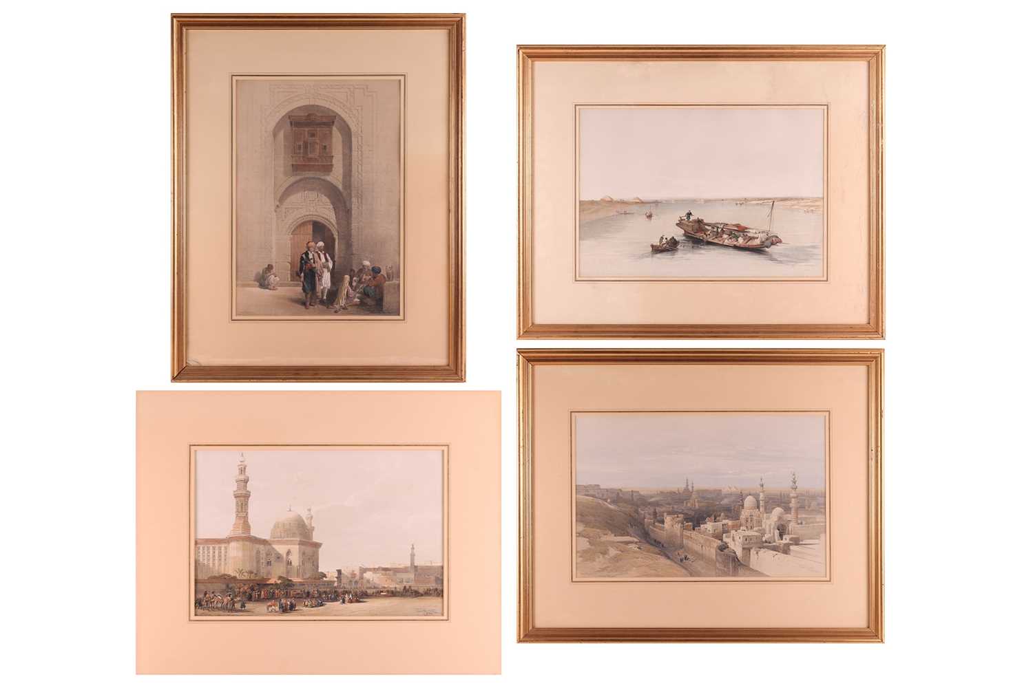 Lot 1 - David Roberts (Scottish 1796-1864) Mosque of...