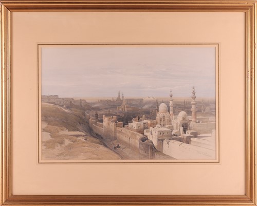 Lot 1 - David Roberts (Scottish 1796-1864) Mosque of...