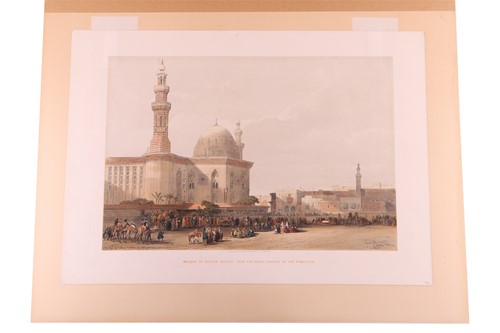 Lot 1 - David Roberts (Scottish 1796-1864) Mosque of...