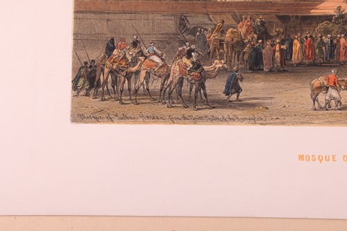 Lot 1 - David Roberts (Scottish 1796-1864) Mosque of...