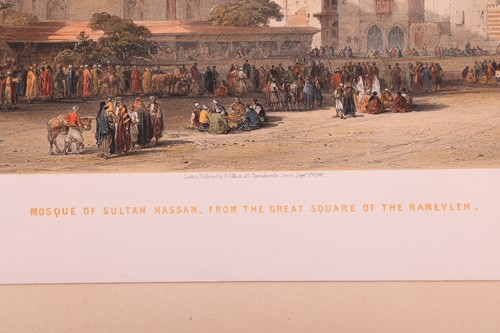 Lot 1 - David Roberts (Scottish 1796-1864) Mosque of...