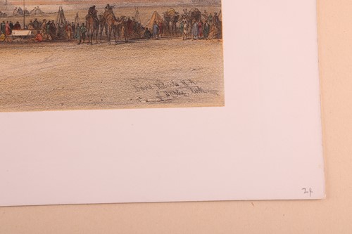 Lot 1 - David Roberts (Scottish 1796-1864) Mosque of...