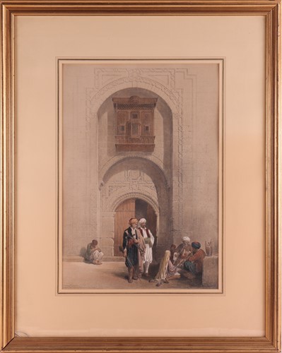 Lot 1 - David Roberts (Scottish 1796-1864) Mosque of...
