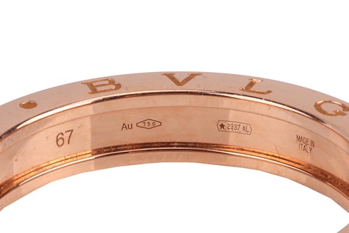 Lot 54 - Bulgari - a B.zero 1 ring in 18ct rose gold,...