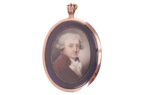 Lot 116 - John Barry (British fl.1784-1827) Portrait of...
