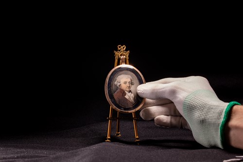 Lot 116 - John Barry (British fl.1784-1827) Portrait of...