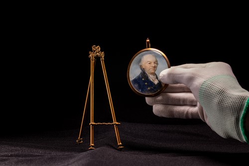 Lot 125 - William Grimaldi (British 1751-1830) Portrait...