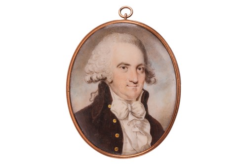 Lot 114 - Philip Jean (Jèrrais 1755-1802) Portrait of...