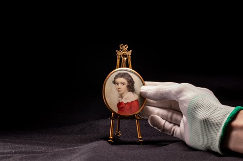 Lot 128 - Andrew Plimer (British 1763-1837) Portrait of...