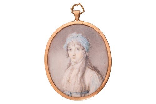 Lot 120 - Thomas Richmond (British 1771-1837) Portrait...