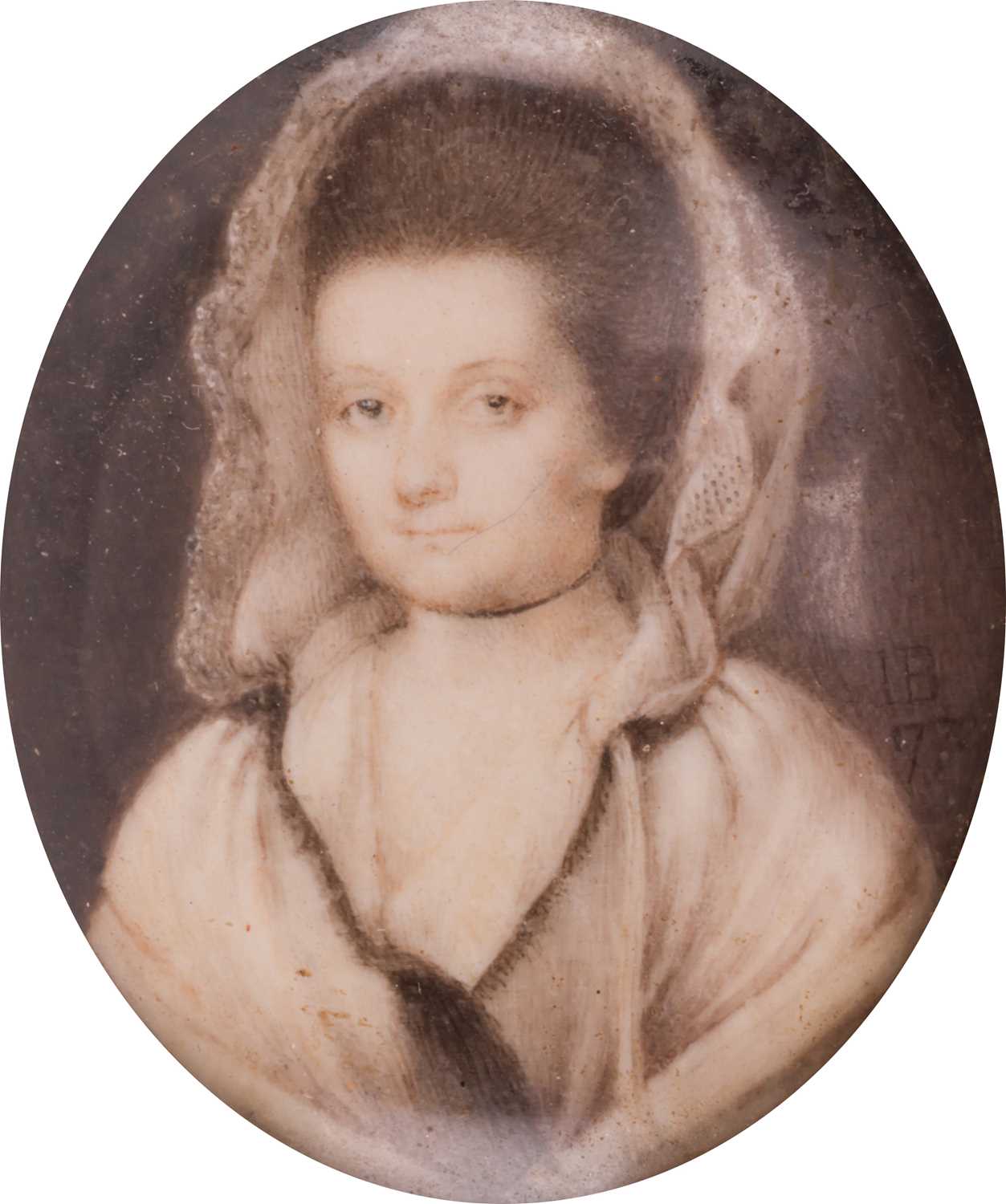 Lot 123 - John Bogle (Scottish 1746-1804) Portrait of a...