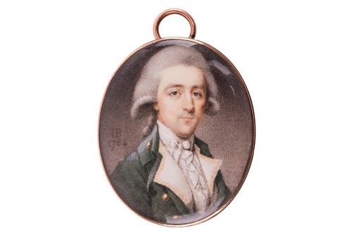 Lot 118 - John Bogle (Scottish 1746-1804) Portrait of a...