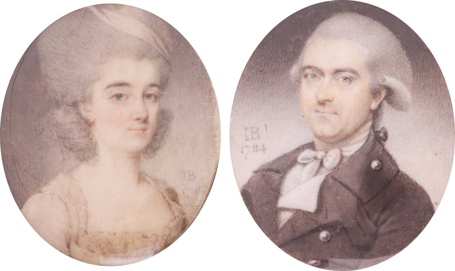 Lot 119 - John Bogle (Scottish 1746-1804) Portrait of a...