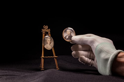 Lot 119 - John Bogle (Scottish 1746-1804) Portrait of a...