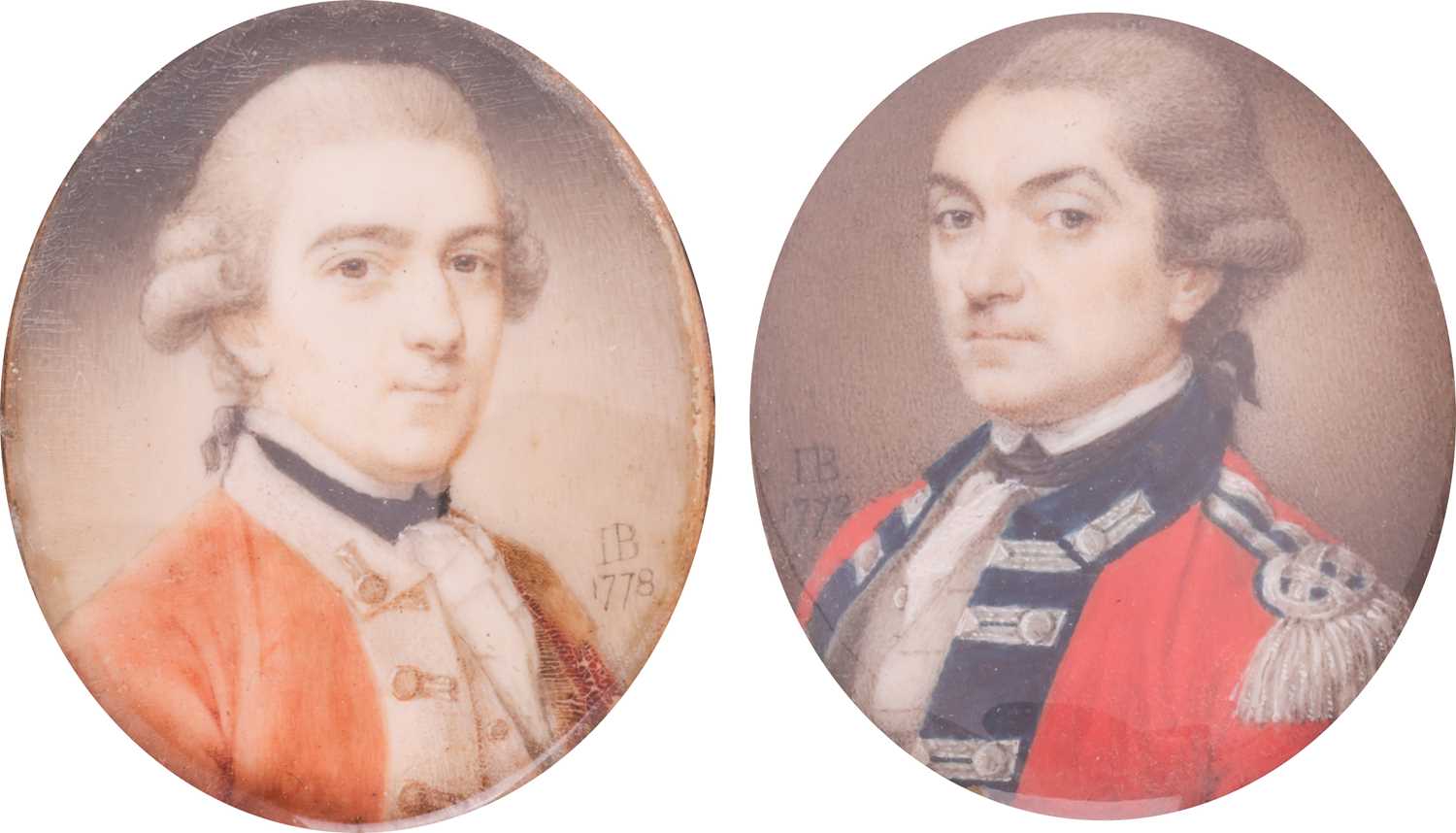 Lot 122 - John Bogle (Scottish 1746-1804) Portrait of an...