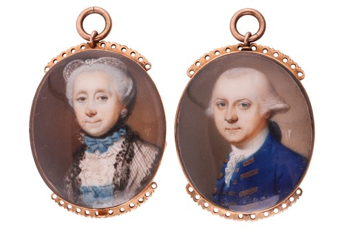 Lot 111 - British School (mid 18th Century) Pair of...
