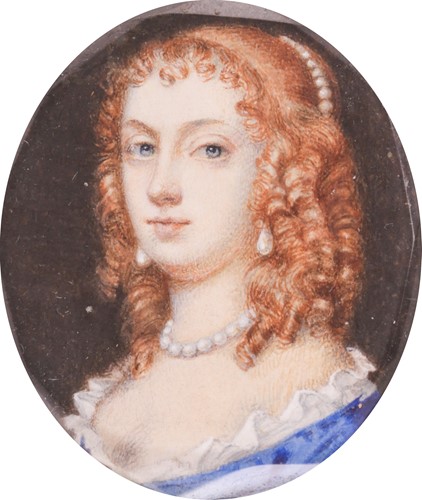 Lot 104 - British School (possibly 17th century) Pair of...