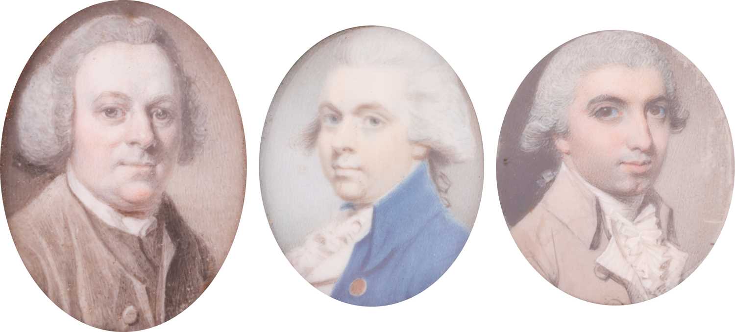 Lot 124 - British School (Late 18th century) Portrait of...