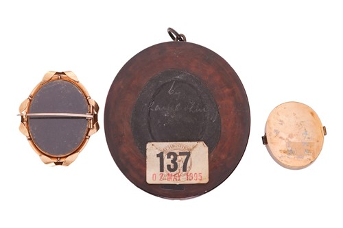 Lot 124 - British School (Late 18th century) Portrait of...