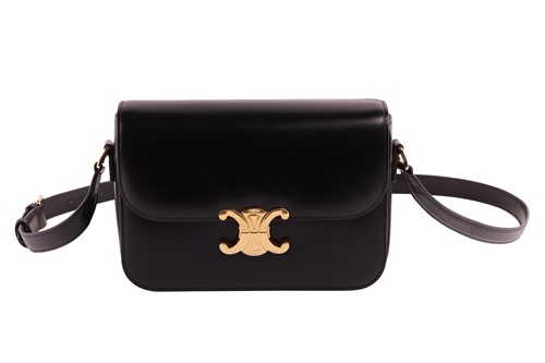 Lot 82 - Celine - a Classique Triomphe crossbody bag in...