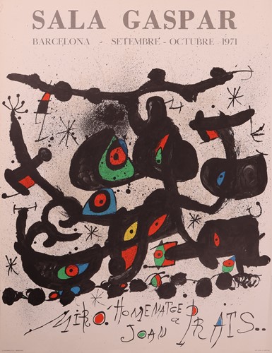 Lot 34 - After Joan Miró A collection of Seven...