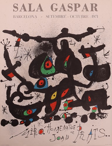 Lot 34 - After Joan Miró A collection of Seven...